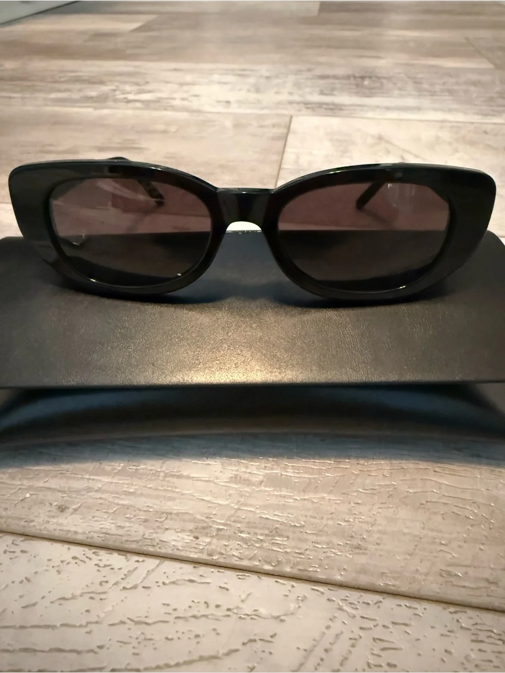Saint Laurent | Accessories | Saint Laurent Black Cateye  display picture 1